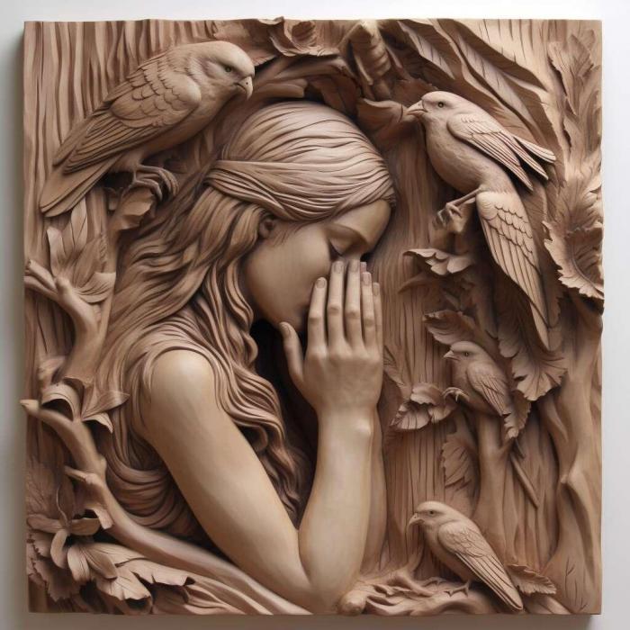 نموذج ثلاثي الأبعاد لآلة CNC 3D Art 